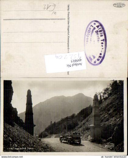 752204 Loiblpass Ferlach Pass Trzic Auto Oldtimer