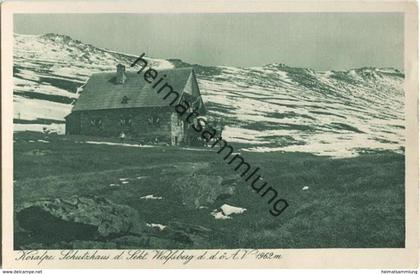 Koralpe - Schutzhaus der Sektion Wolfsberg - Verlag Max Deix Deutschlandsberg 1926