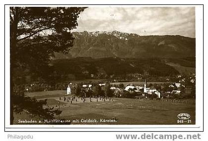 SEEBODEN circa 1935  Millstätterse mit Goldeck
