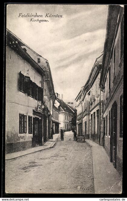 AK Feldkirchen /Kärnten, Partie in der Kirchgasse