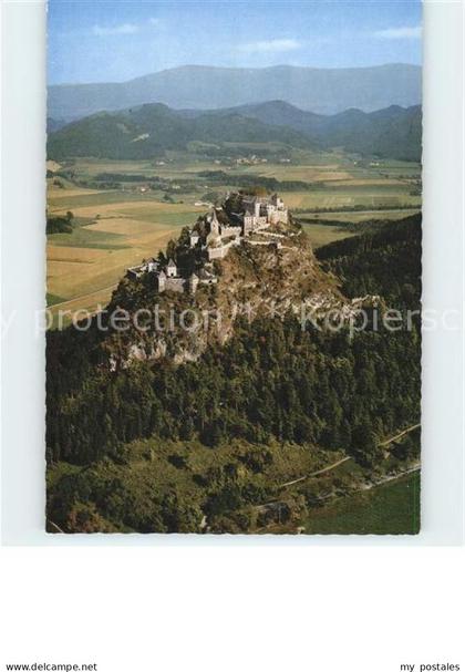 Burg Hochosterwitz Burg Fliegeraufnahme