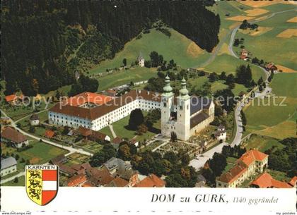 Gurk Dom Fliegeraufnahme