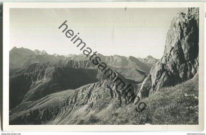 Hochstadel bei Oberdrauburg - Blick auf Karnische Alpen - Foto-Ansichtskarte - Verlag Karl Manhart Oberdrauburg
