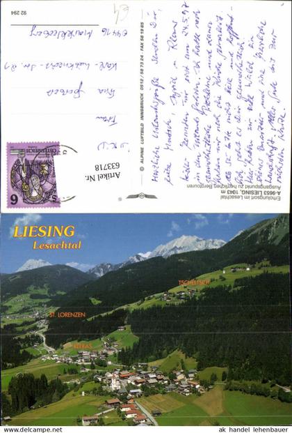 633718,Liesing Lesachtal Totale