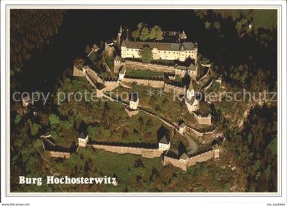 Burg Hochosterwitz Fliegeraufnahme Burg