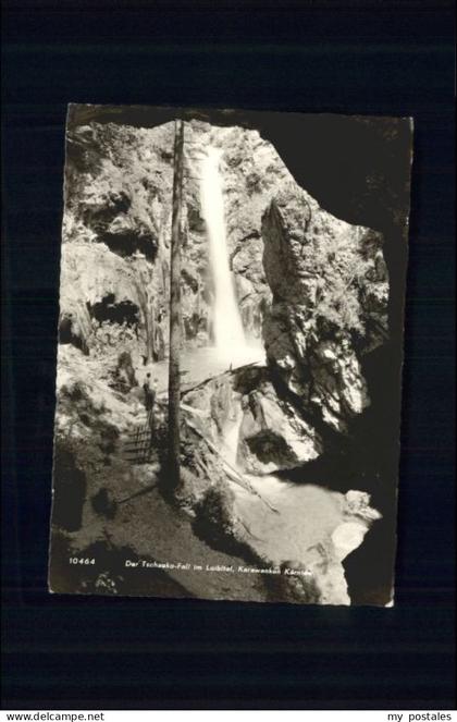 Ferlach Kaernten Loibltal Kaernten Karawanken Tschauko-Fall