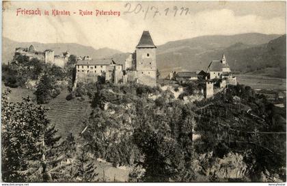 Friesach in Kärnten - ruine Petersberg