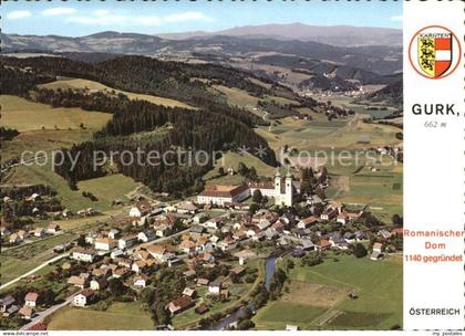 Gurk Romanischer Dom Fliegeraufnahme