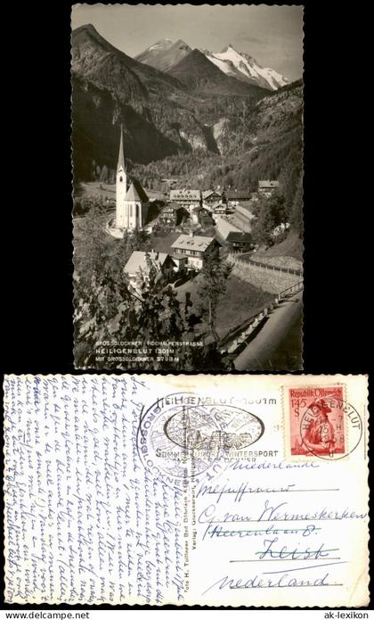Heiligenblut am Großglockner Heiligenblut mit Großglockner 1958