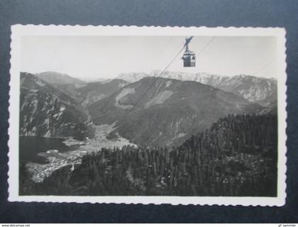 AK Österreich / Ostmark 1941 Feldpostkarte Ebensee Berg Station Feuerkogel 1625m. Seilschwebebahn. Traunstein / Traunsee