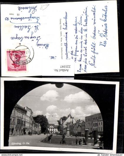 225397,Eferding Hauptplatz Platz Säule