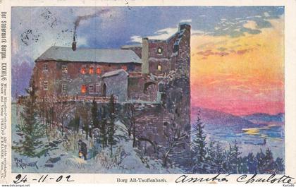 1902 * burg alt teuffenbach * styrie murau Teufenbach autriche austria osterreich