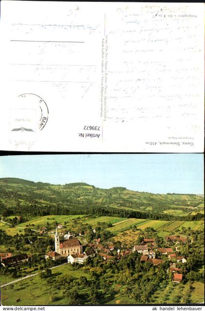 739672 Fliegeraufnahme Gams Bad Gams Ansicht m. Kirche Frauenthal
