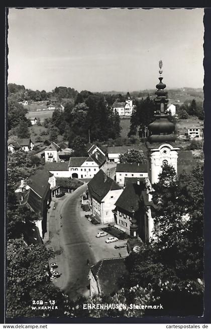 AK Ehrenhausen /Steiermark, Blick in den Ort