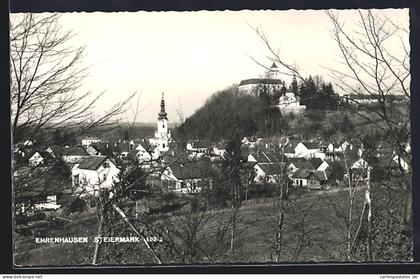 AK Ehrenhausen / Steiermark, Panorama mit Schloss
