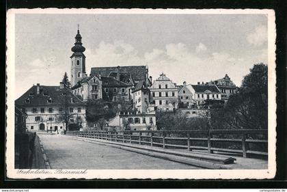 AK Frohnleiten, Kirche mit Nebengebäuden