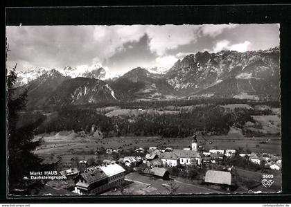 AK Haus im Ennstal, Teilansicht mit Dachsteingruppe