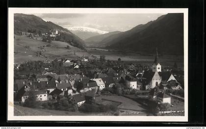AK Oberwölz, Teilansicht mit Kirche