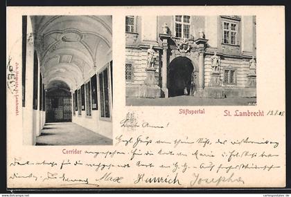 AK St. Lambrecht, Stiftsportal, Corridor