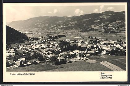 AK Trieben, Ortsansicht gegen Dürnschöberl
