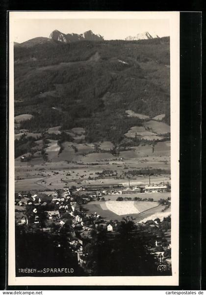 AK Trieben, Ortsansicht mit Sparafeld