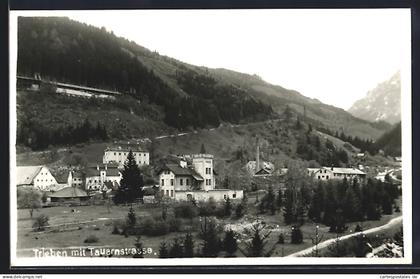 AK Trieben, Ortspartie mit Tauernstrasse