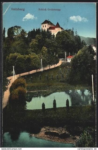 AK Voitsberg, Blick zum Schloss Greisenegg