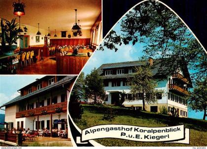 Deutschlandsberg Alpengasthof Koralpenblick Gastraum Terrasse