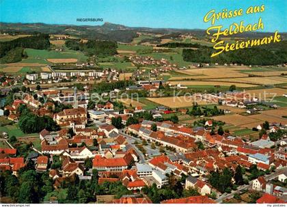 Feldbach Steiermark Fliegeraufnahme mit Riegersburg