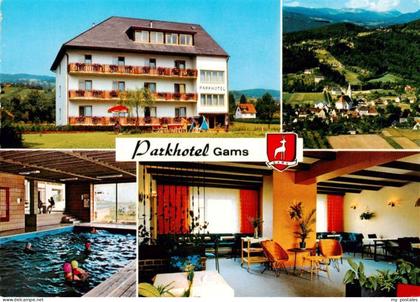 Gams Bad Parkhotel Gams Hallenbad Foyer Panorama