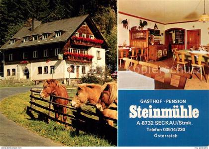 Seckau Gasthof Pension Steinmuehle Gaststube