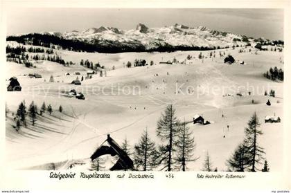 Tauplitzalm Panorama Skigebiet Totes Gebirge