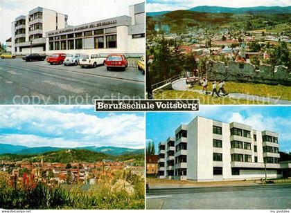 Voitsberg Steiermark Berufsschule mit Internat Burgruine Panorama