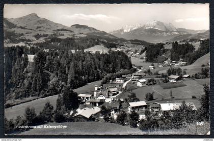 A5342 - alte Foto Ansichtskarte - Fieberbrunn mit Kaisergebirge