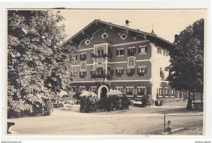 Gottfried Haber Gasthof Neue Post, Fieberbrunn old postcard not? posted b240503