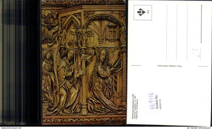 669116,Kefermarkt Pfarrkirche Gotischer Flügelaltar Verkündigung