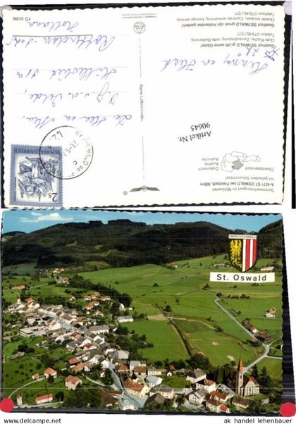 90645,Alpine Fliegeraufnahme St Oswald Freistadt