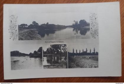 March-und Thayagebiet bei Hohenau - Fotokarte Kaufhaus Albert Koek