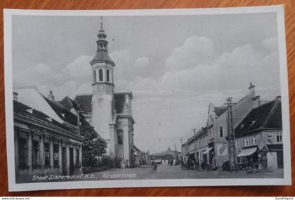 Stadt Zistersdorf N.D. - Kirchenplatz - Speichern Anton Reich Fleischhauer u. Selcher - Moto, Motorcycle