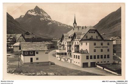 ARKP17-1094-AUTRICHE - GALTUR - Hotel Fluchthorn Galtur