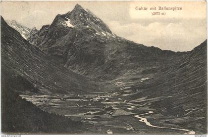 Galtür mit Ballunspitze