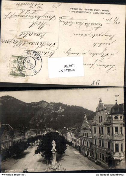 134701,Frohnleiten Marktplatz 1925