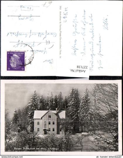 227138,St. Radegund b. Graz Birkenhof Winterbild