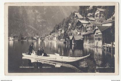 Hallstatt old postcard posted 1923 b250320