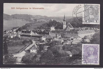 Vintage postcard, Austria Heiligenkreuz, Heiligenkreuz Abbey