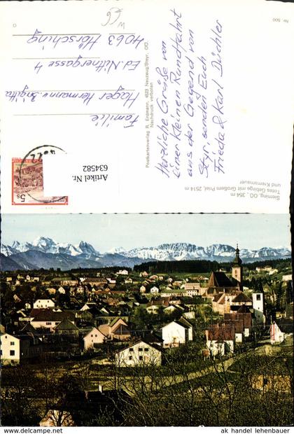 634582,Sierning Totes Gebirge m. Großem Priel u. Kremsmauer