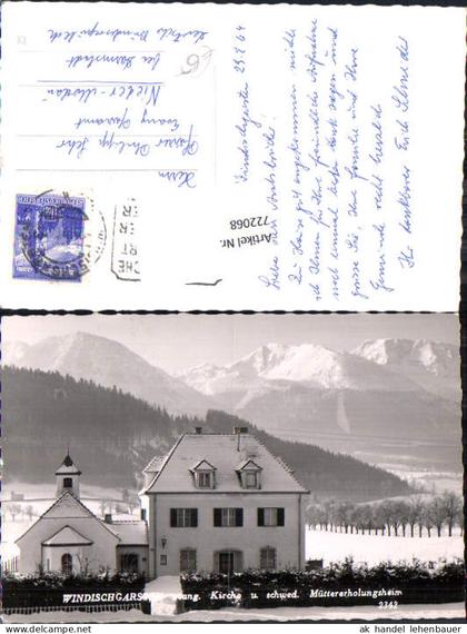 722068 Windischgarsten Windischgarsten Müttererholungsheim Bez. Kirchdorf an der Krems