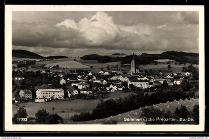 AK Pregarten /Ob. Öst., Gesamtansicht aus der Vogelschau