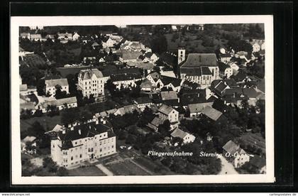AK Sierning /O.-Ö., Ortsansicht, Fliegeraufnahme