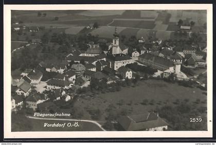 AK Vorchdorf, Totalansicht vom Flugzeug aus